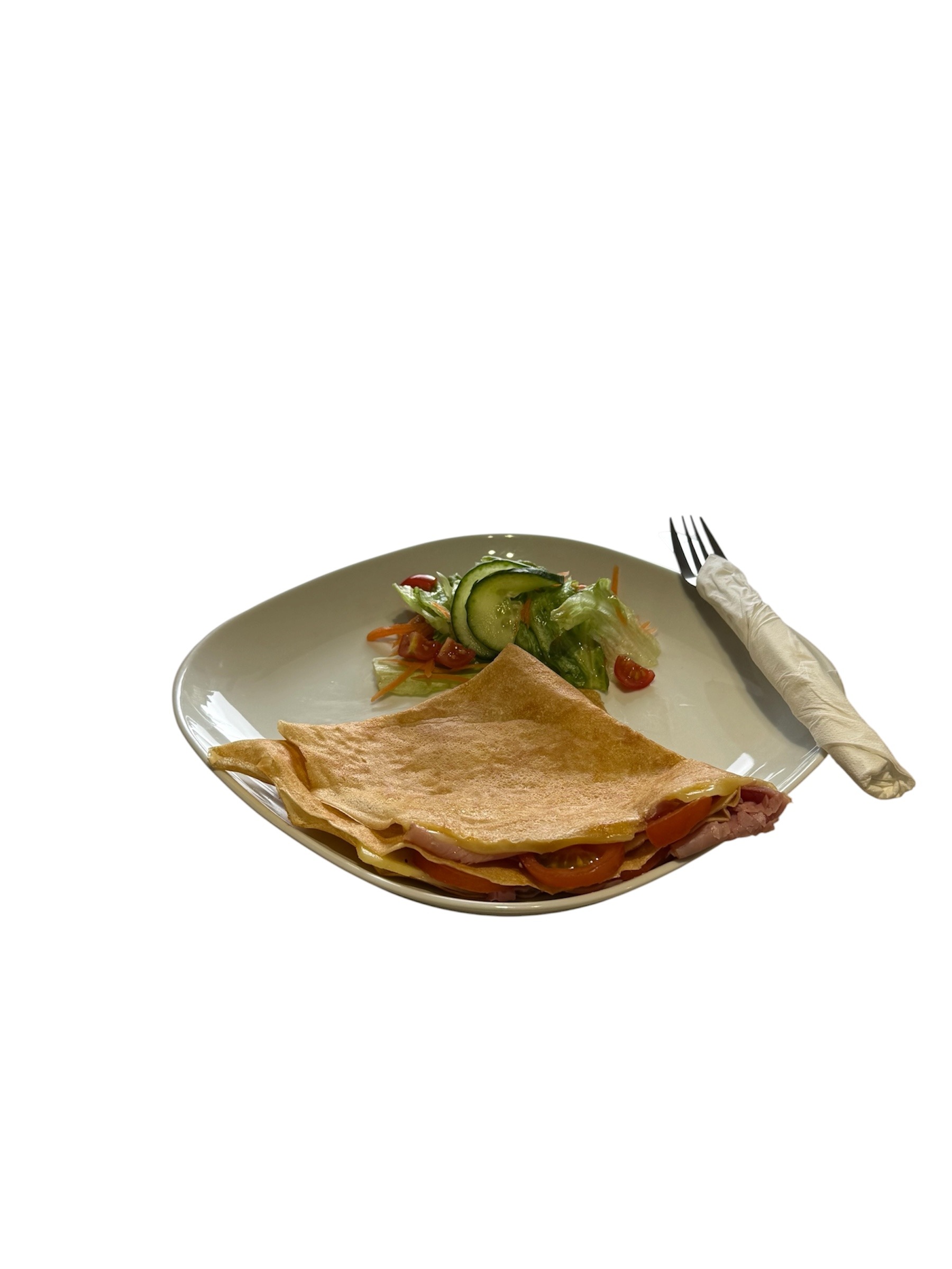 Cheese and Tomato Crêpe